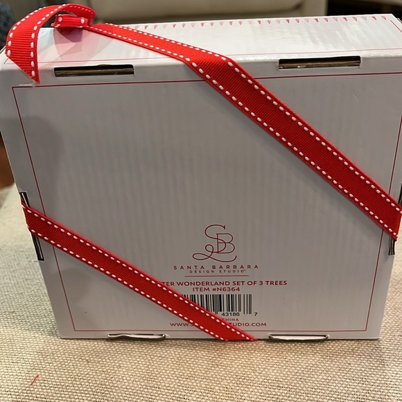 Face to Face Bottle Brush Tree Set - Winter Wonderland/NIB - Picture 7 of 8